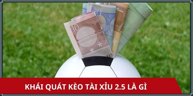 Khái niệm kèo tài xỉu 2.5 là gì?