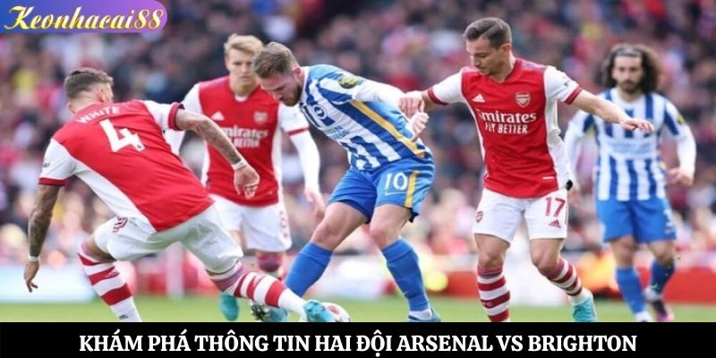 Khám phá thông tin hai đội Arsenal vs Brighton