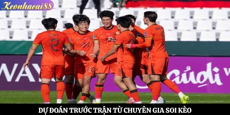 Dự đoán trước trận từ chuyên gia soi kèo