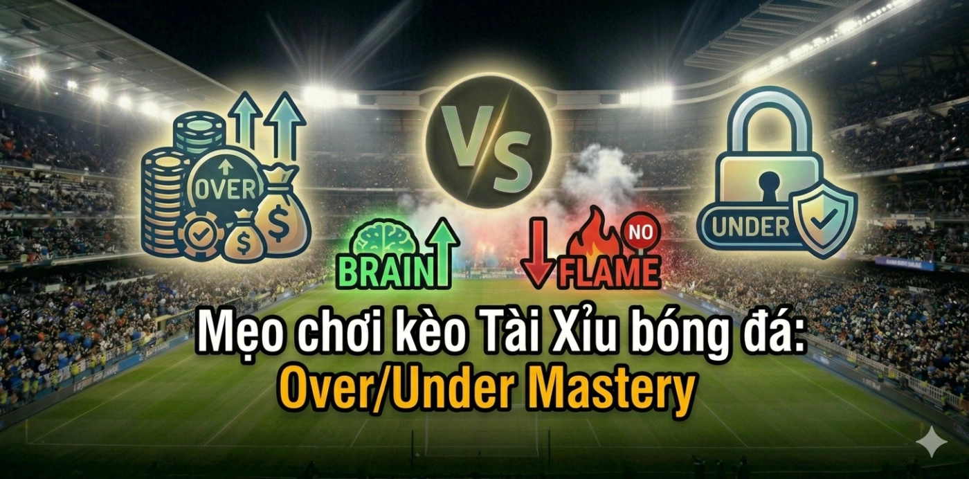 mẹo chơi kèo tài xỉu bóng đá