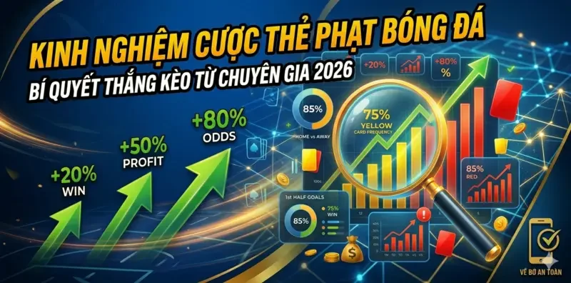 Kinh nghiệm cược thẻ phạt bóng đá
