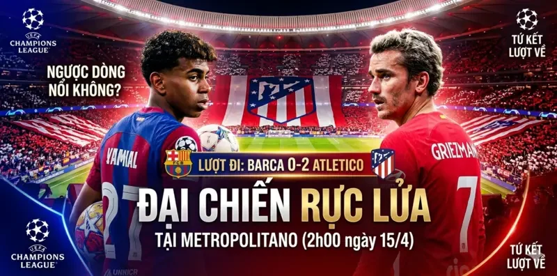 Soi kèo Atletico Madrid vs Barca